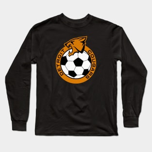 Defunct Detroit Cougars NASL Soccer 1968 Long Sleeve T-Shirt